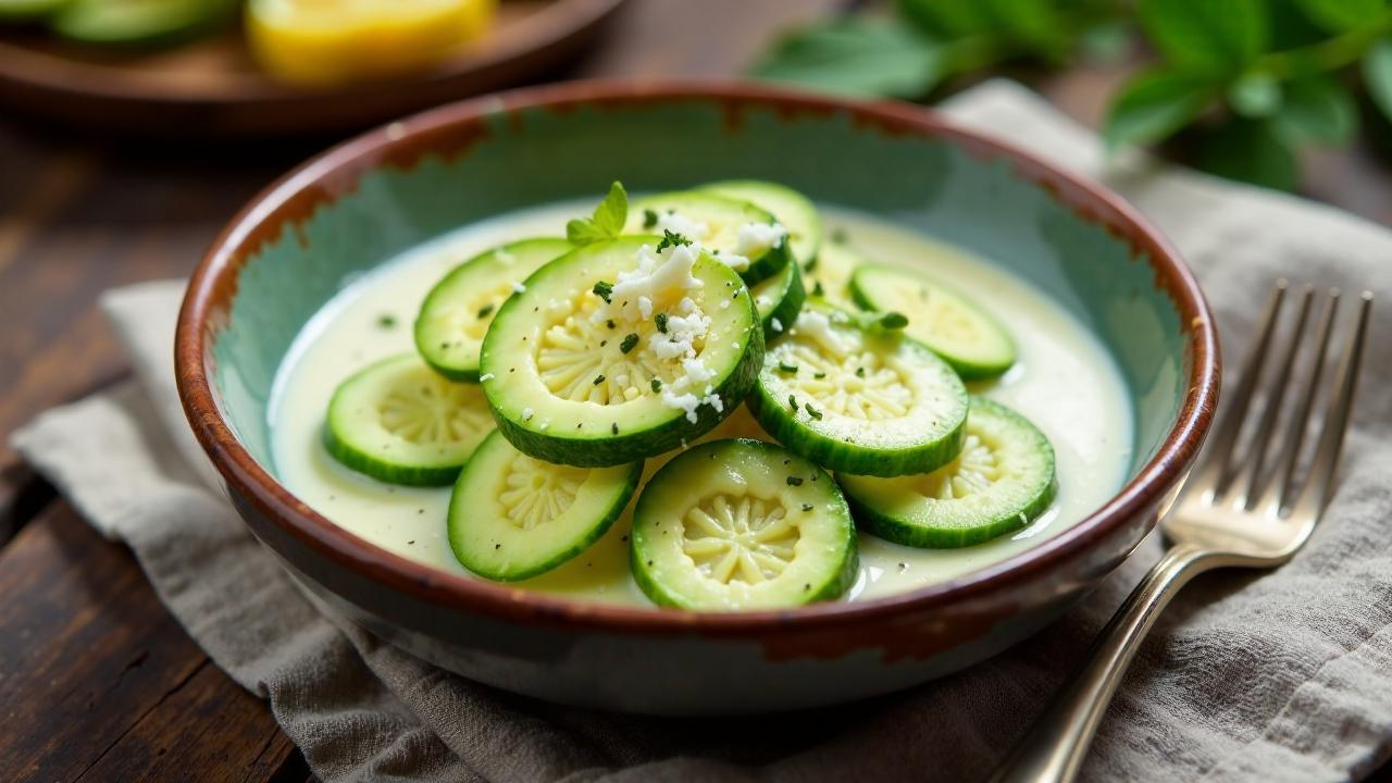 Tikvice sa Mlijekom (Zucchini mit Milch)