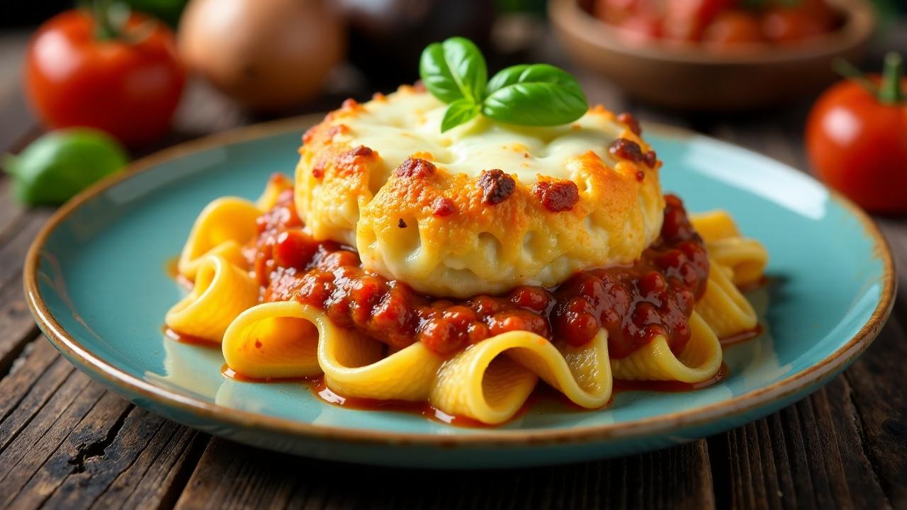 Timballo di Maccheroni (Nudelauflauf)