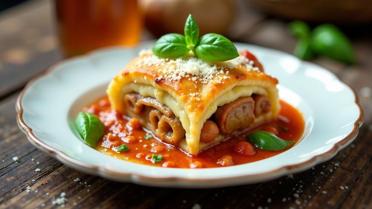 Timballo di Pasta alla Siciliana