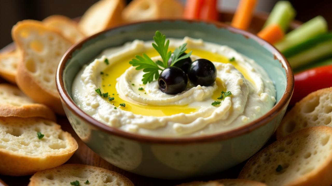 Tirosalata - würziger Feta-Dip