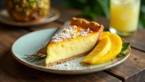 Tischi’s Coconut Plantain Pie