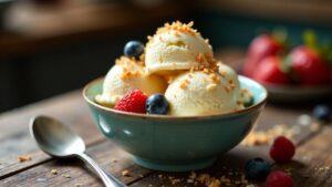 **Toasted Coconut Ice Cream**