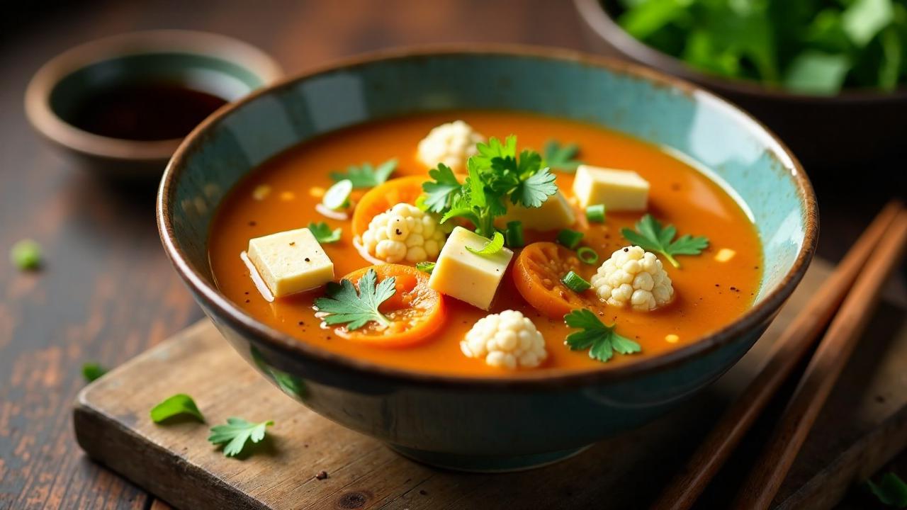 Tofu Flower Soup