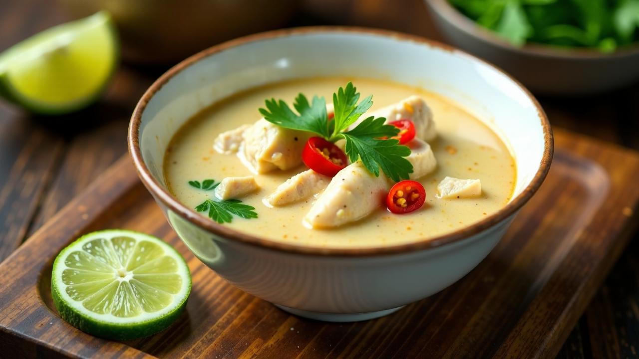 Tom Kha Gai – Hühnersuppe mit Kokosmilch