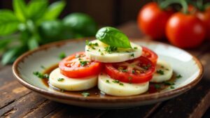 Tomaten-Mozzarella mit Edelkräutern