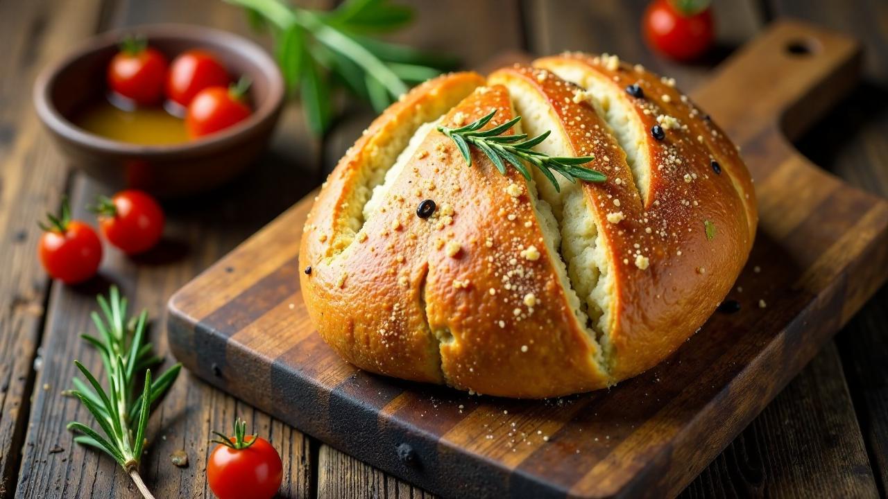 Tomaten-Oliven-Brot