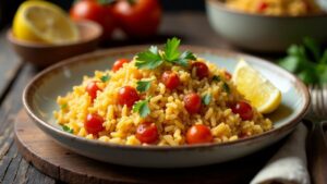 Tomatenreis-Pilaf