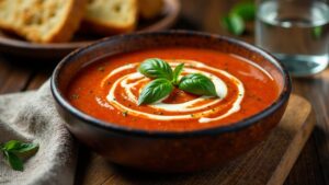 Tomatensuppe aus überreifen Tomaten