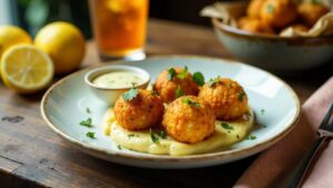 Tongaische Tintenfischkroketten