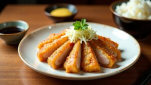 Tonkatsu – Paniertes Schweineschnitzel