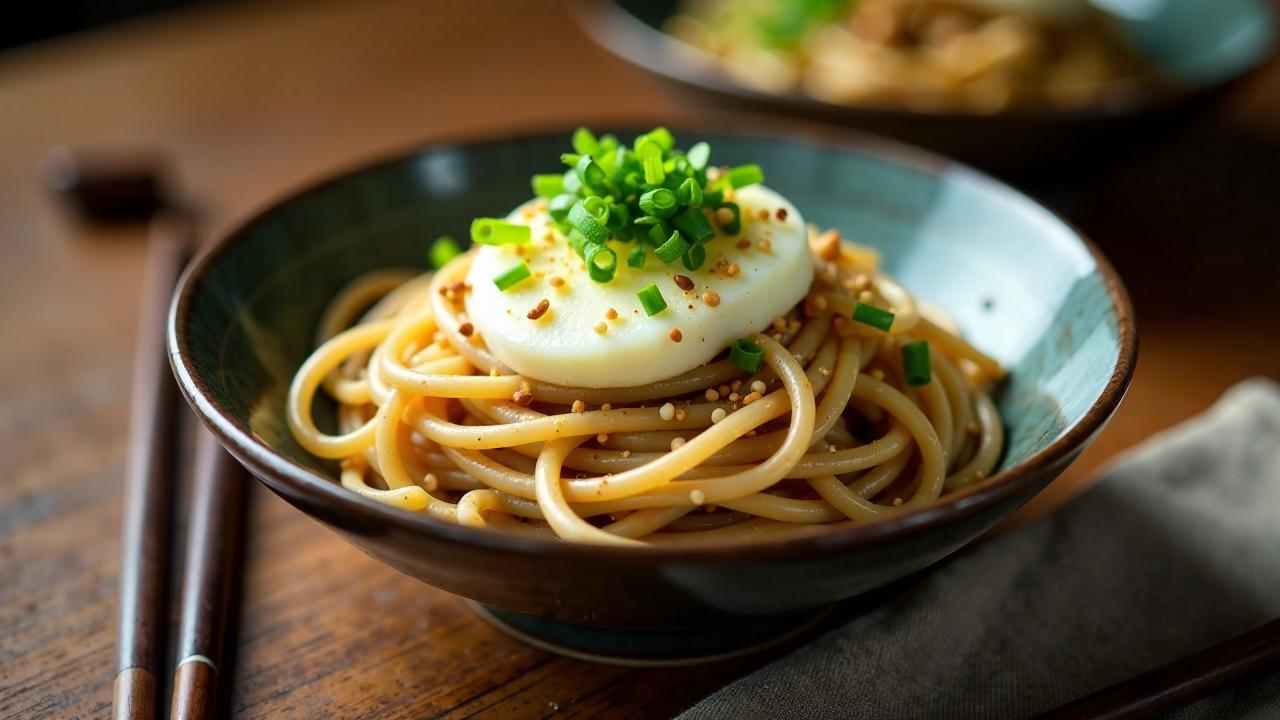 Tororo Soba: Buchweizennudeln mit geriebenem Yam