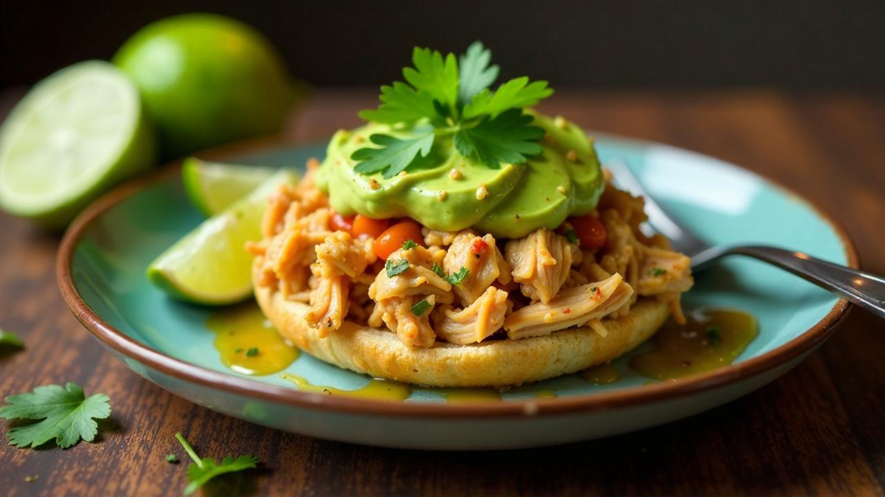 Torta Reyna Pepiada – Avocado-Hähnchenkuchen