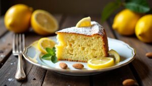 Torta di Mandorle e Limone