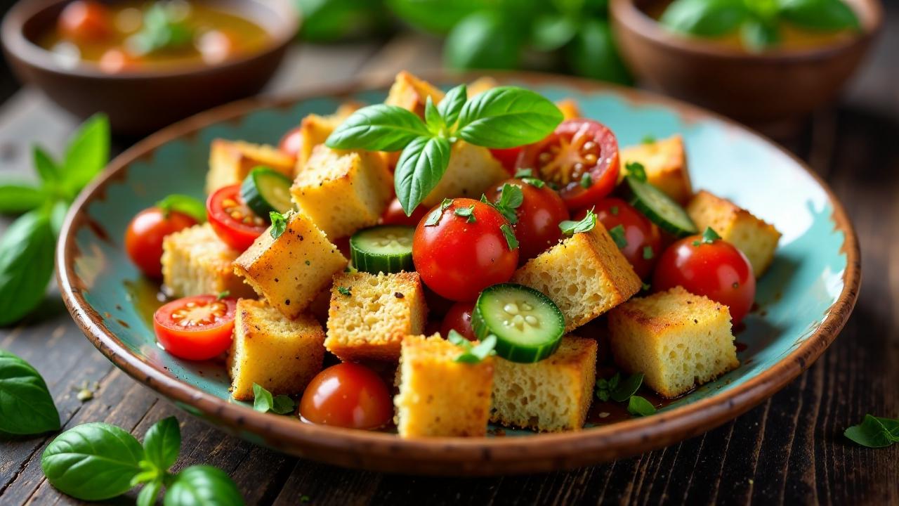 Toskanisches Panzanella-Brot