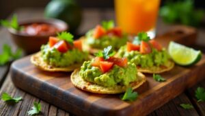 Tostadas de Guacamole