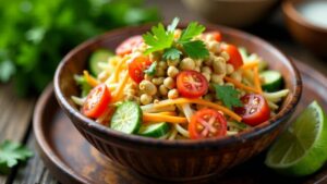 Traditional Burmese Salad – Traditioneller Salat