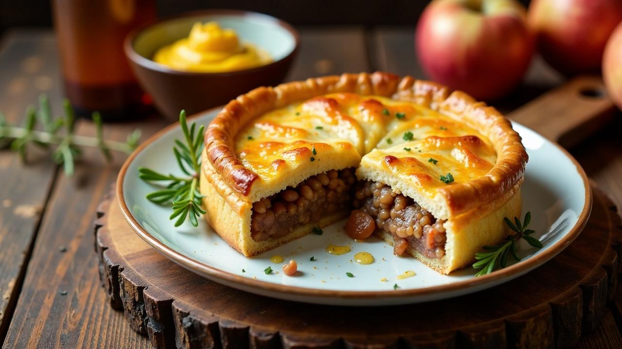 Traditionelle Tourtière