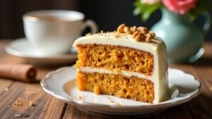 Traditioneller Carrot Cake