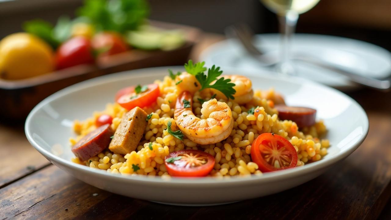 Traditionelles Jambalaya