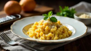 Traditionelles Risotto alla Milanese