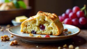 Trauben-Nuss-Scones