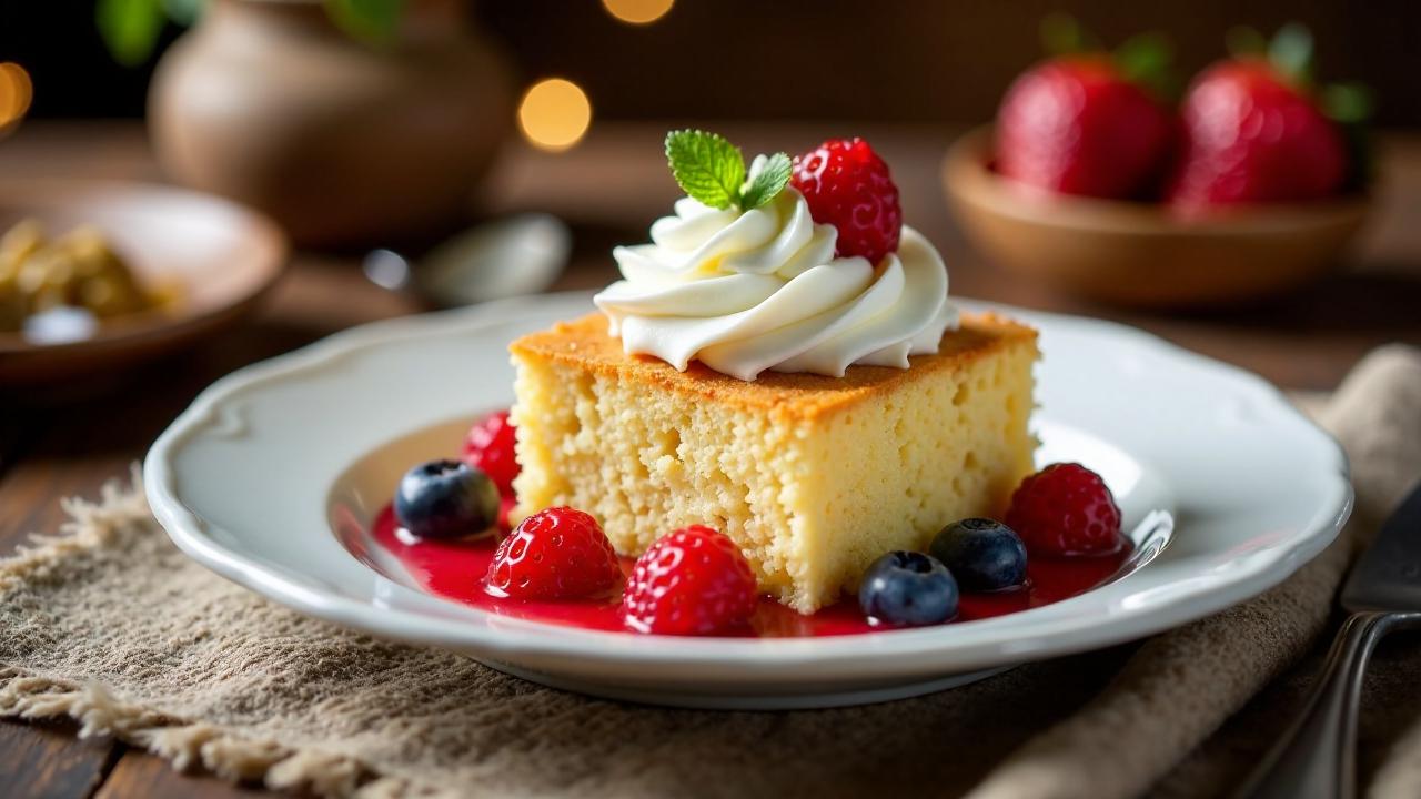 **Tres Leches Cake**