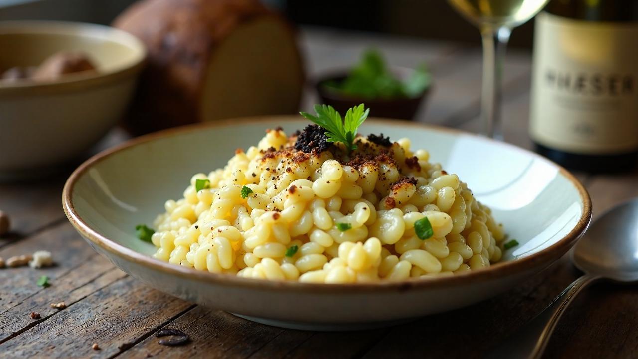 Trüffel-Risotto mit Parmesan