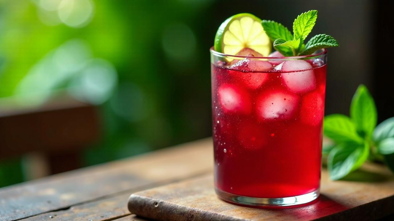 Trini Homemade Sorrel Drink