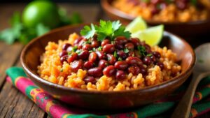 Trinidadian Red Beans and Rice