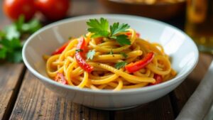 Trinidadian Spiced Noodles