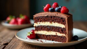 Triple-Decker Trench Cake