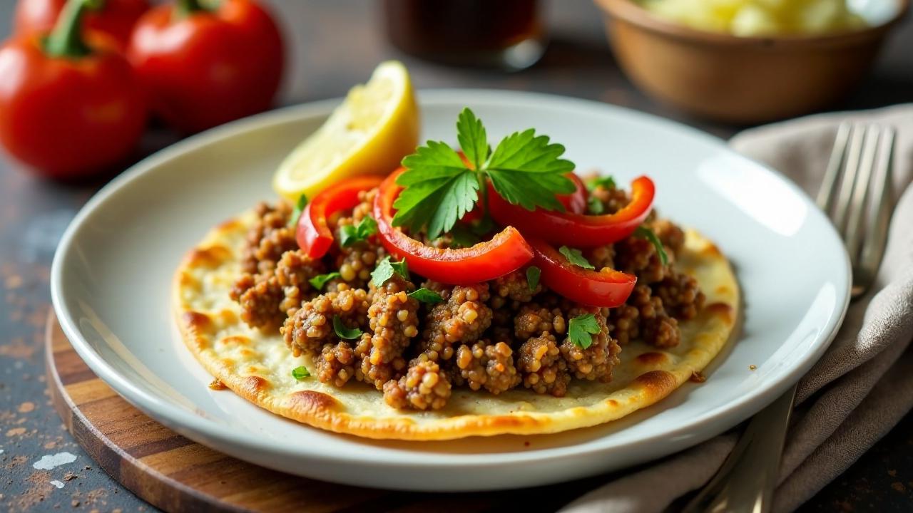 Türkischer Lahmacun