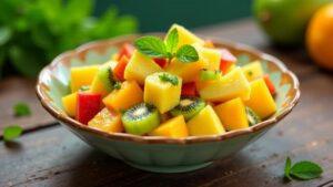 **Tropical Fruit Salad (Exotischer Fruchtsalat)**