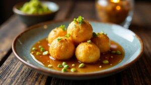 Tullumba - Frittierte Teigbällchen in Sirup