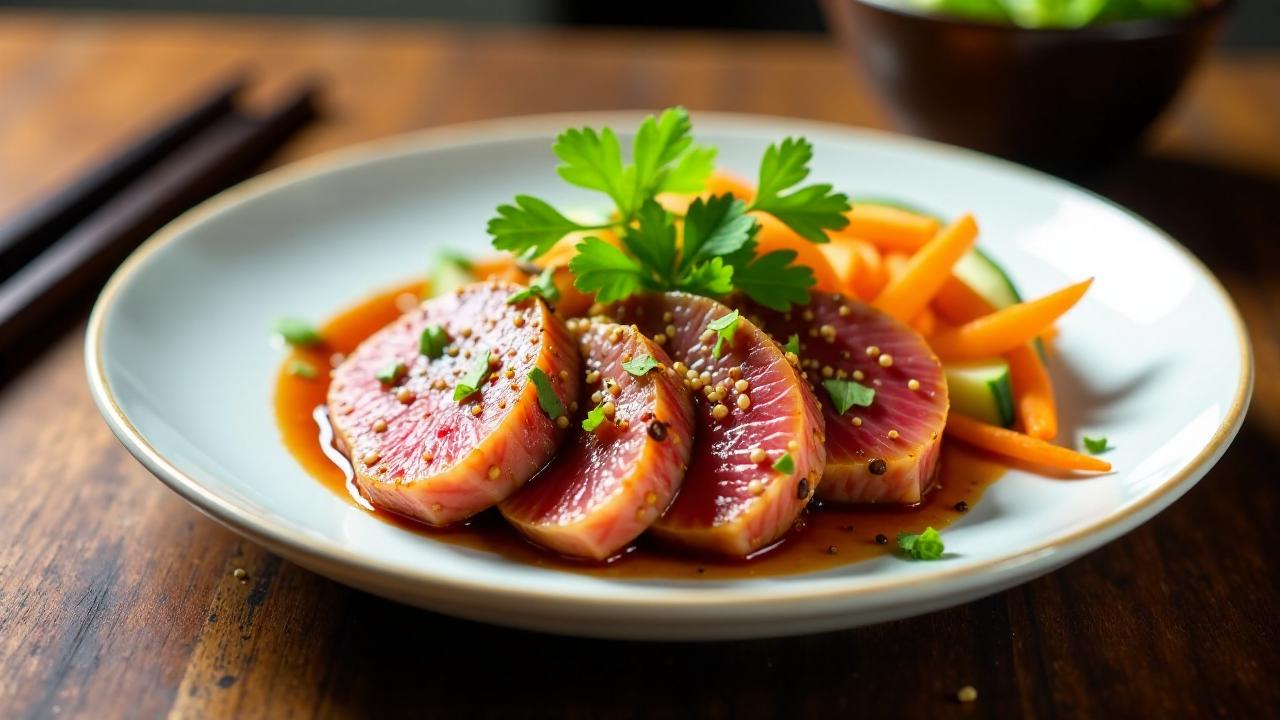 **Tuna Tataki (Polynesische Thunfisch-Tataki)**