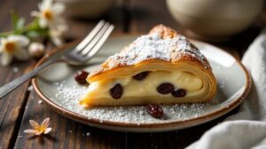 Tvarohový Závin (Quarkstrudel)