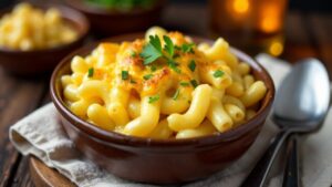 US-amerikanische Mac 'n' Cheese