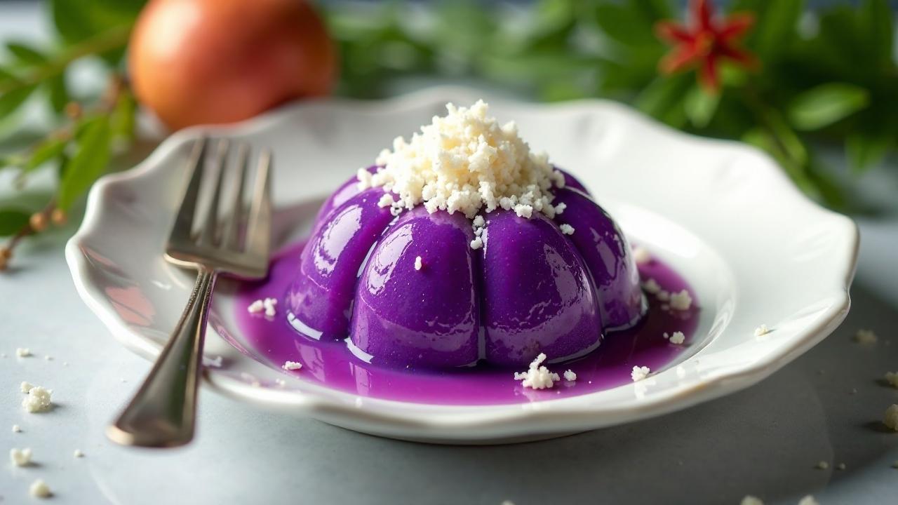 Ube Halaya (Lila Yamswurzel-Dessert)