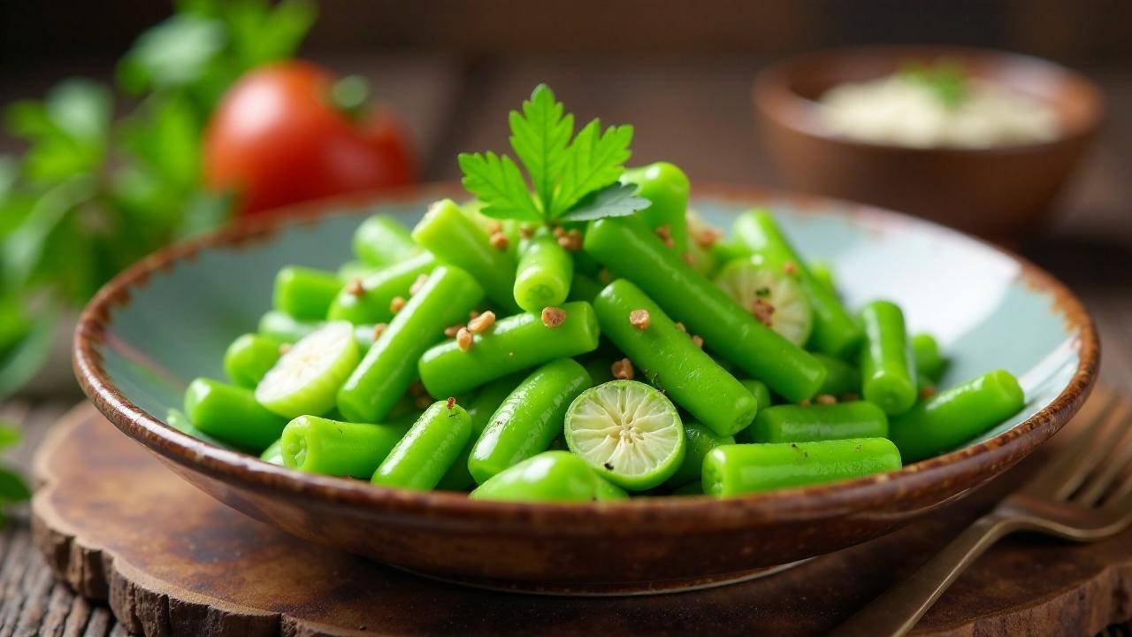 Uluk Manap - Sellerie-Bohnen-Salat