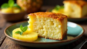 Umutsima w’Inanasi: Ananas-Maniok-Kuchen