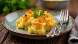 Utah Funeral Potatoes – Kartoffelauflauf mit Sahne.