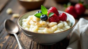 Vanilla Rice Pudding