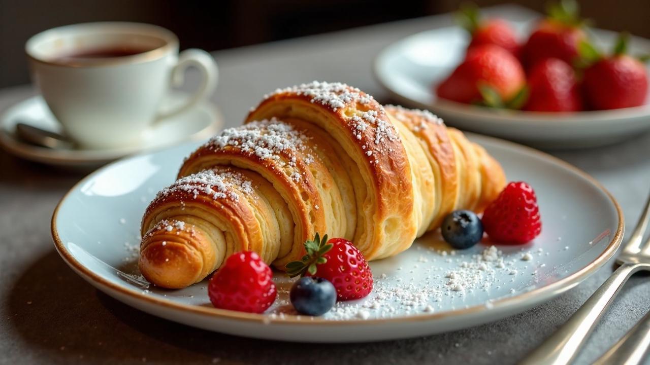 Vanille-Mandel-Croissants