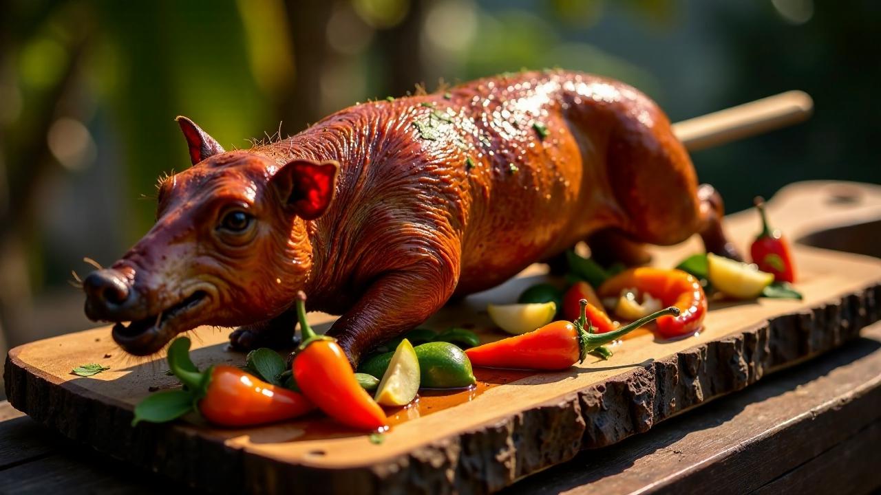 Vanuatu Pig-on-a-Spit