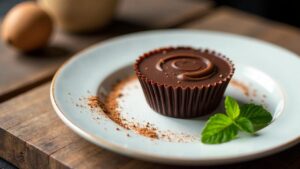 Vegane Schokoladen-Erdnussbutter Cups