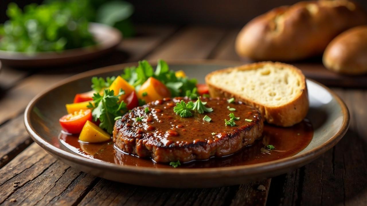 Veganer Sauerbraten aus Seitan