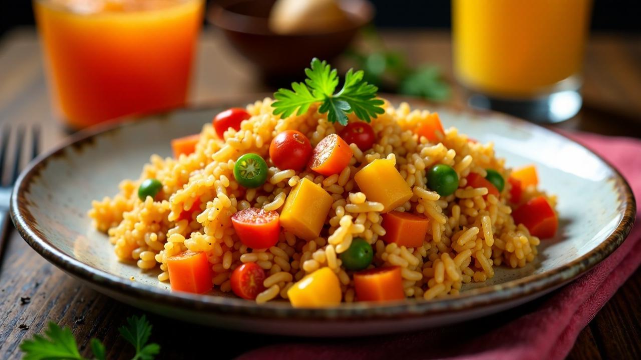 Vegetarian Jollof Rice