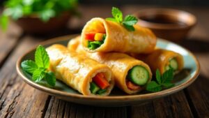 Vegetarian Spring Roll