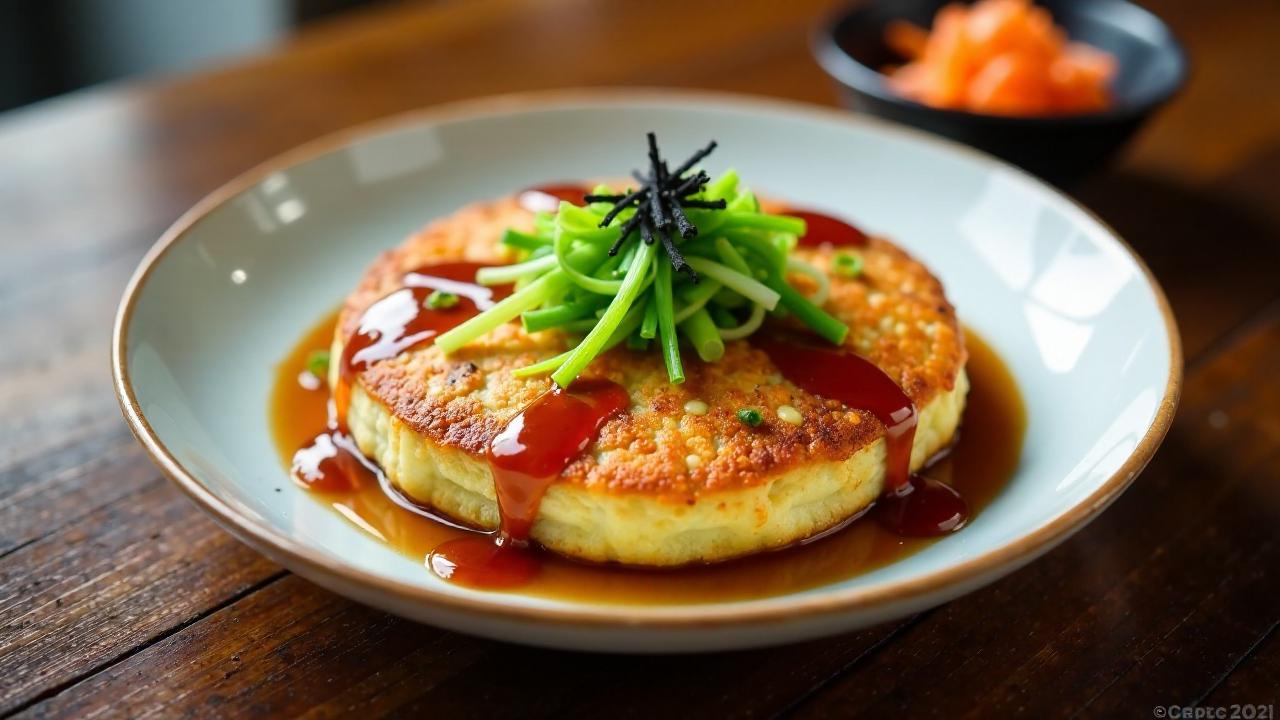 Vegetarisches Okonomiyaki