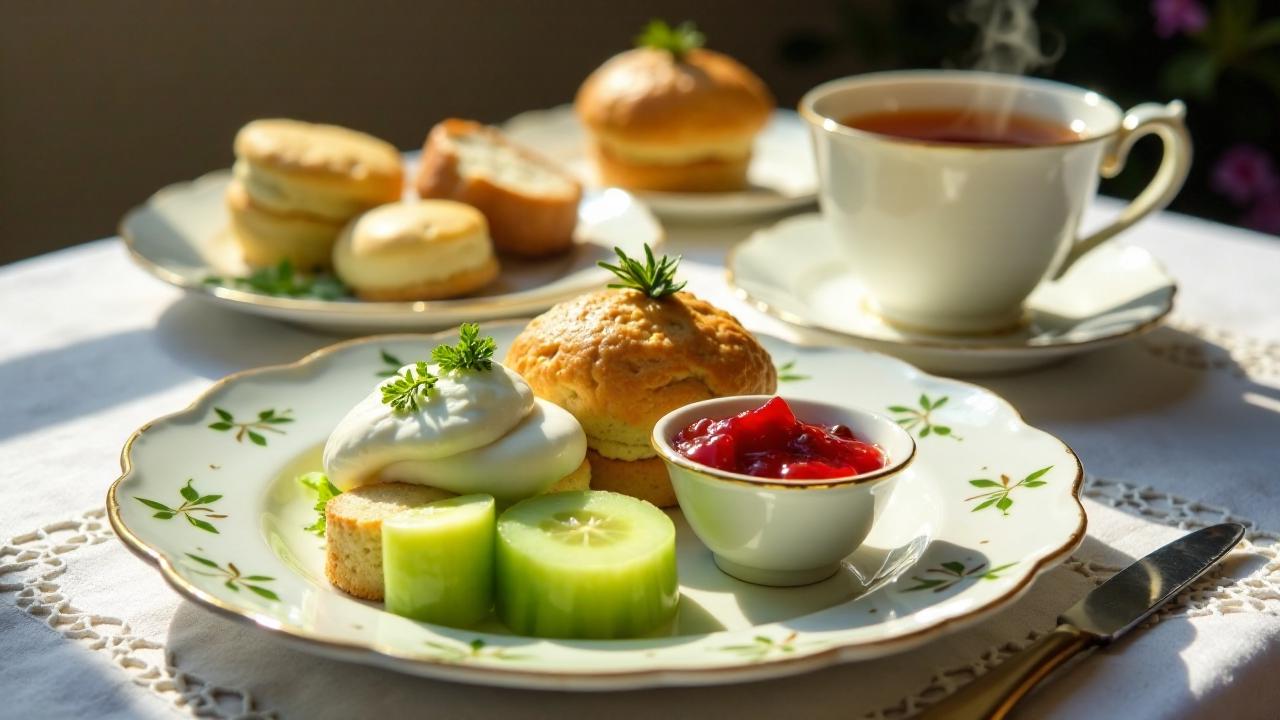 Viktorianischer Afternoon Tea